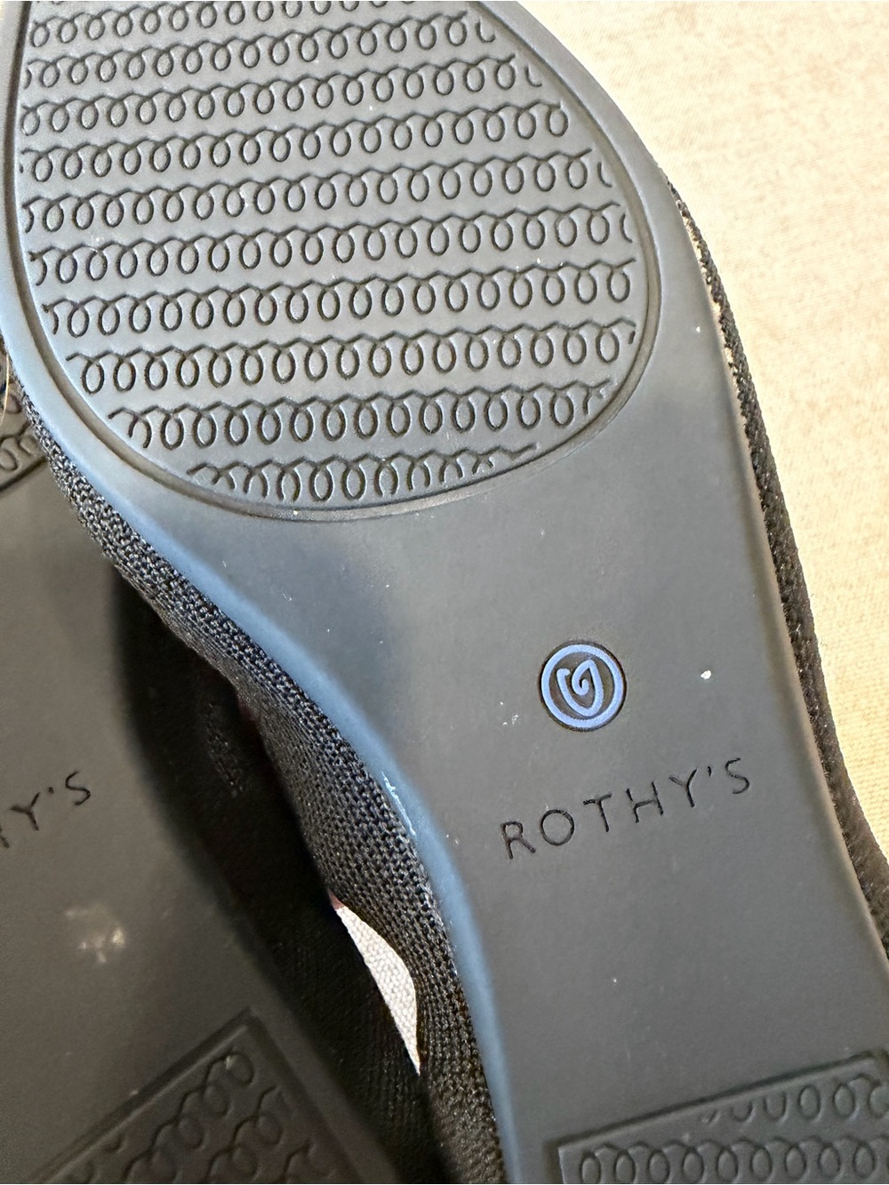 Rothy’s Women’s Shoes The Point Flats in Black size 9 - Picture 6 of 6